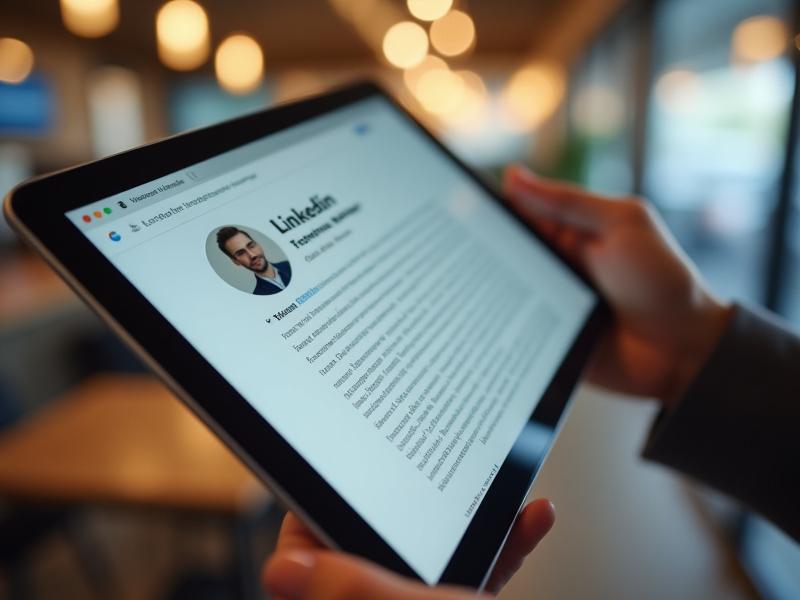 LinkedIn әлеуметтік желісіндегі кәсіби мақала